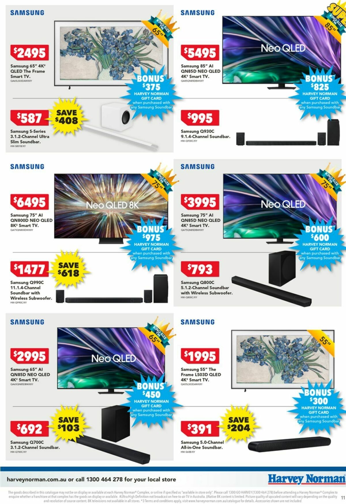 Harvey Norman Catalogues from 18 April