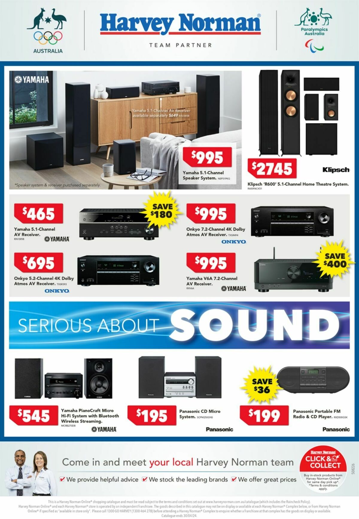 Harvey Norman Catalogues from 18 April