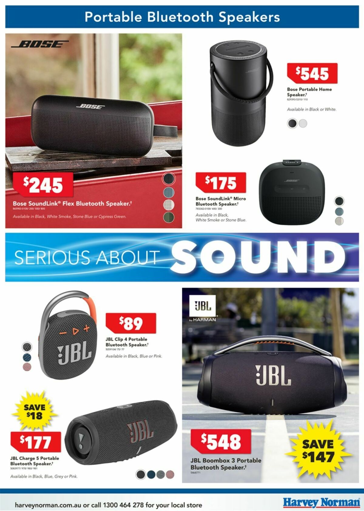 Harvey Norman Catalogues from 18 April