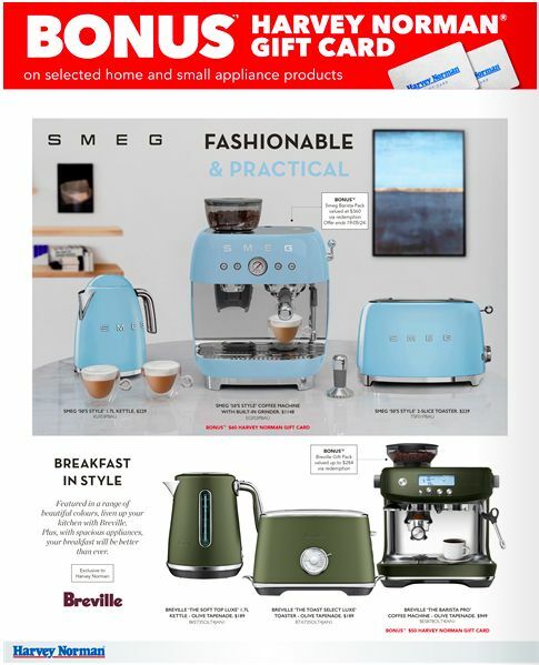 Harvey Norman Catalogues from 6 May