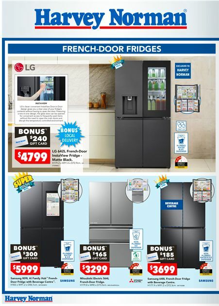 Harvey Norman Elecctrical Home Catalogues from 2 May