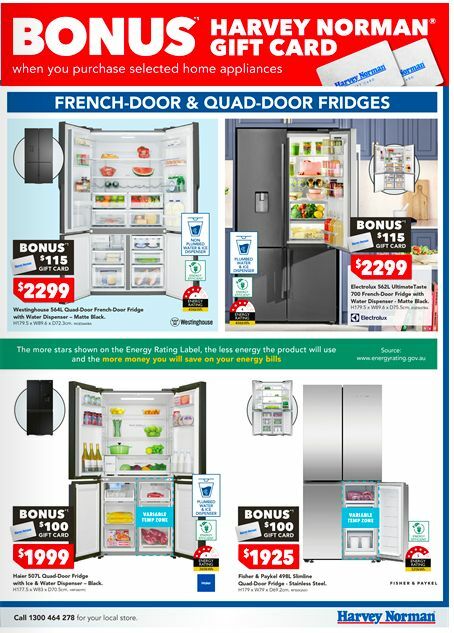 Harvey Norman Elecctrical Home Catalogues from 2 May