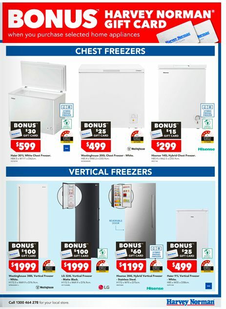 Harvey Norman Elecctrical Home Catalogues from 2 May