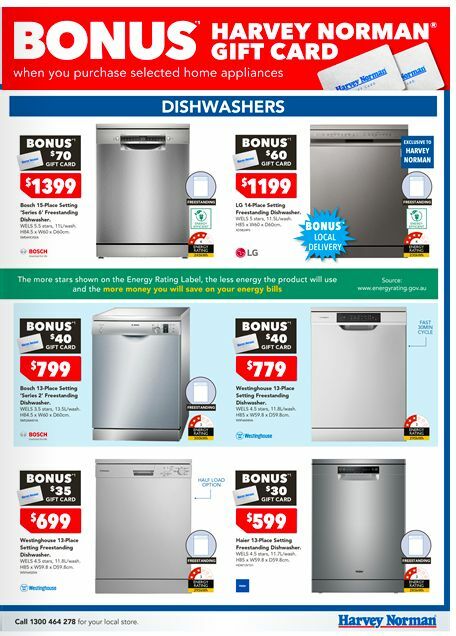 Harvey Norman Elecctrical Home Catalogues from 2 May