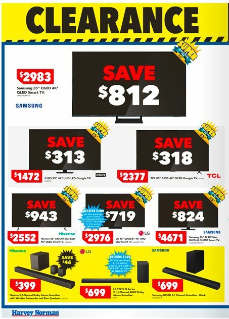 Harvey Norman Catalogues from 30 May