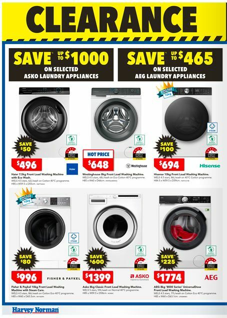 Harvey Norman Catalogues from 30 May