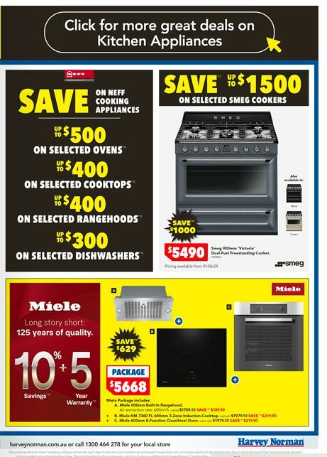 Harvey Norman Catalogues from 30 May