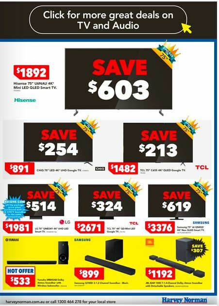 Harvey Norman Catalogues from 30 May