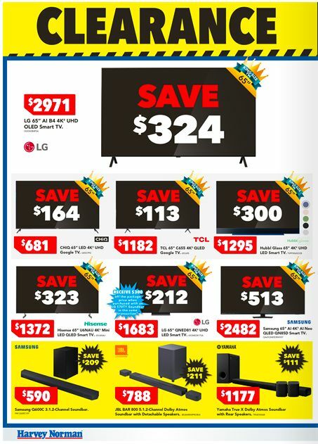 Harvey Norman Catalogues from 30 May