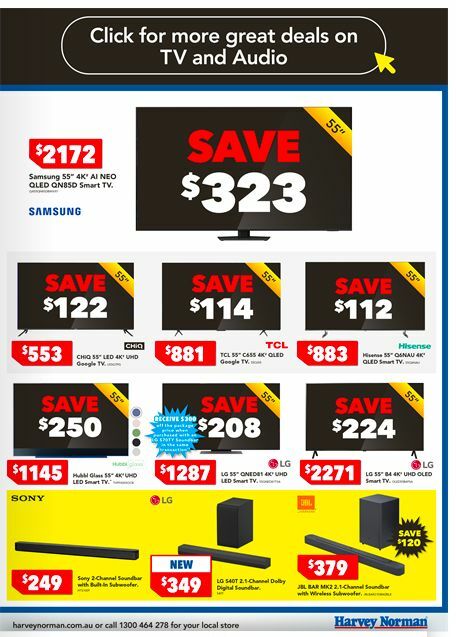 Harvey Norman Catalogues from 30 May