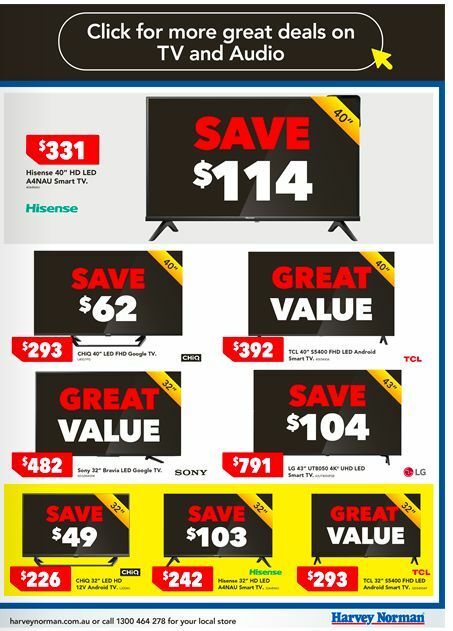 Harvey Norman Catalogues from 30 May