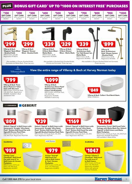 Harvey Norman Catalogues from 5 June