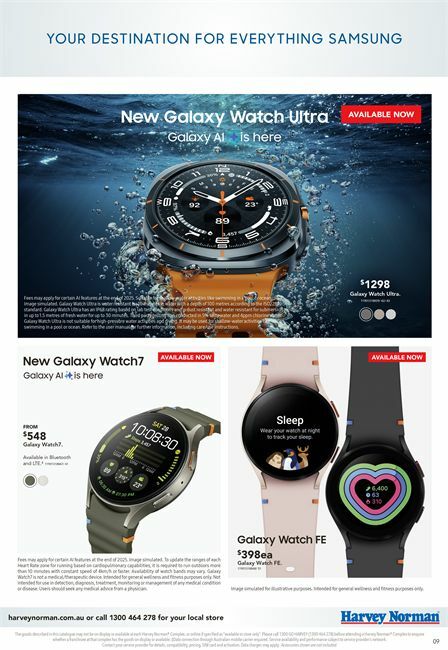 Harvey Norman Catalogues from 31 July