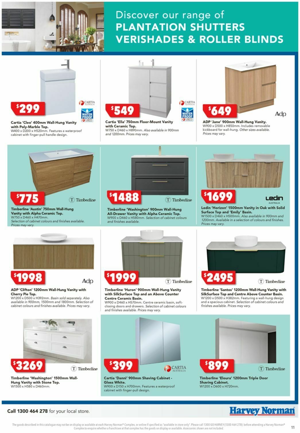 Harvey Norman Catalogues from 9 August