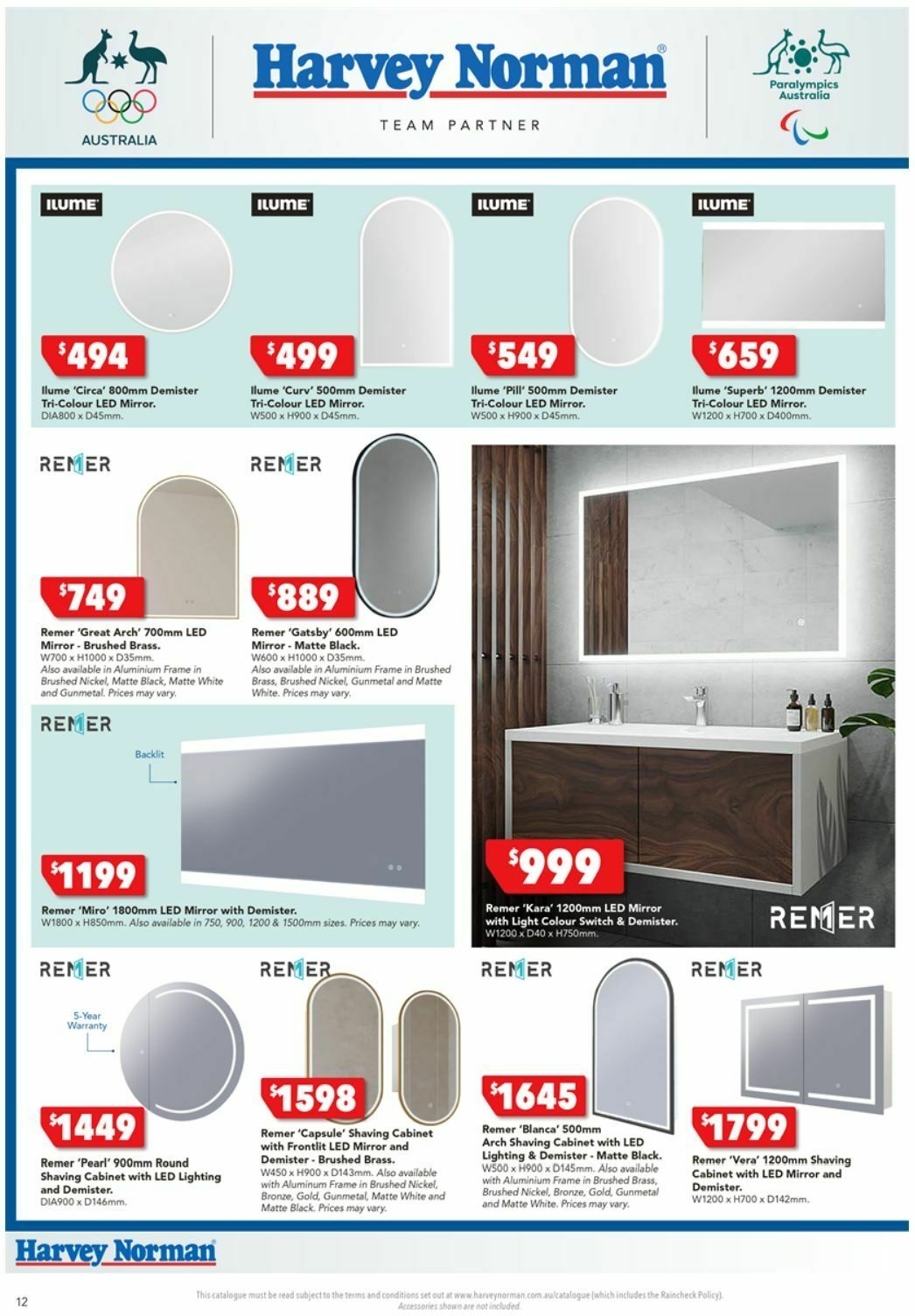 Harvey Norman Catalogues from 9 August