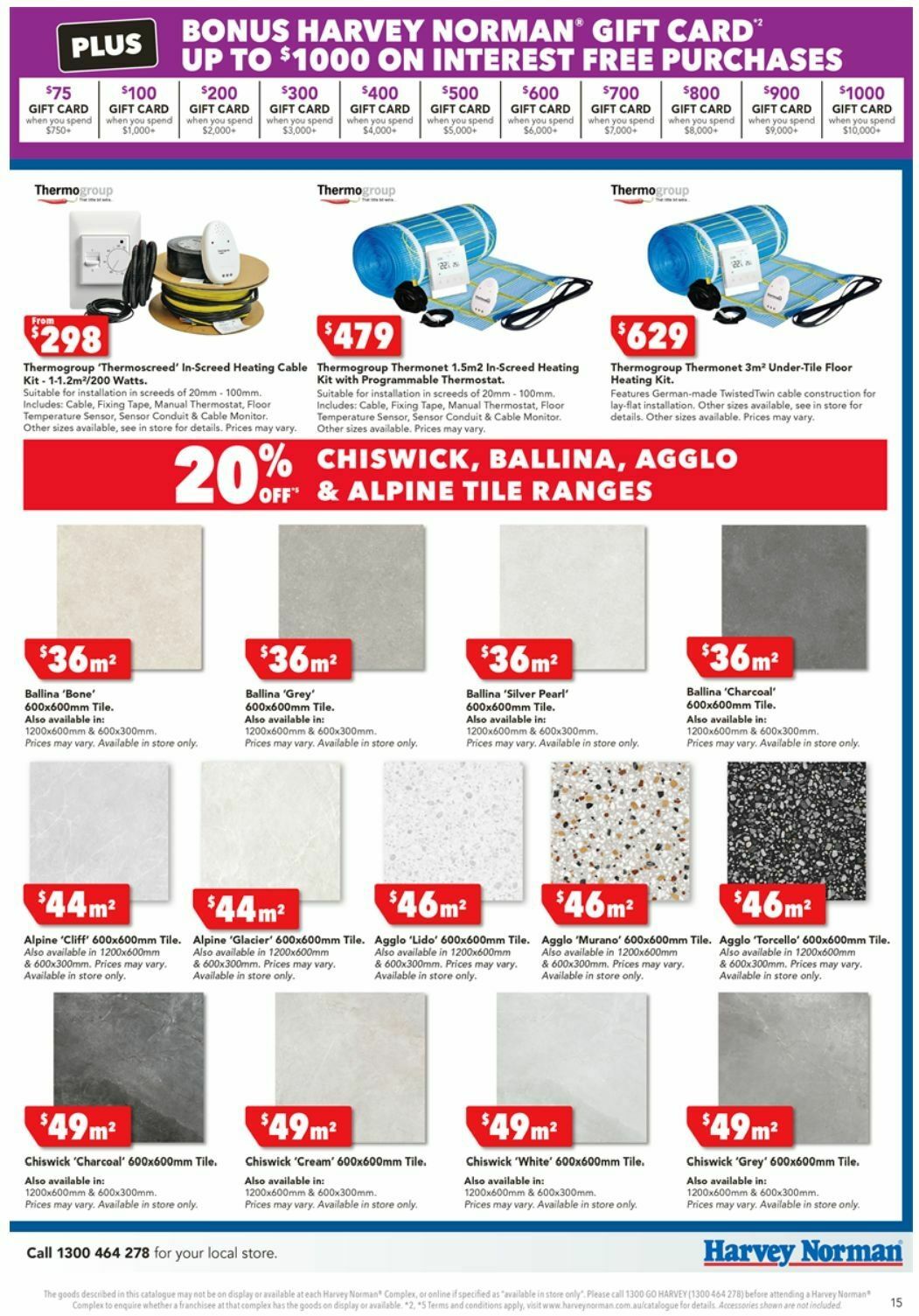 Harvey Norman Catalogues from 9 August