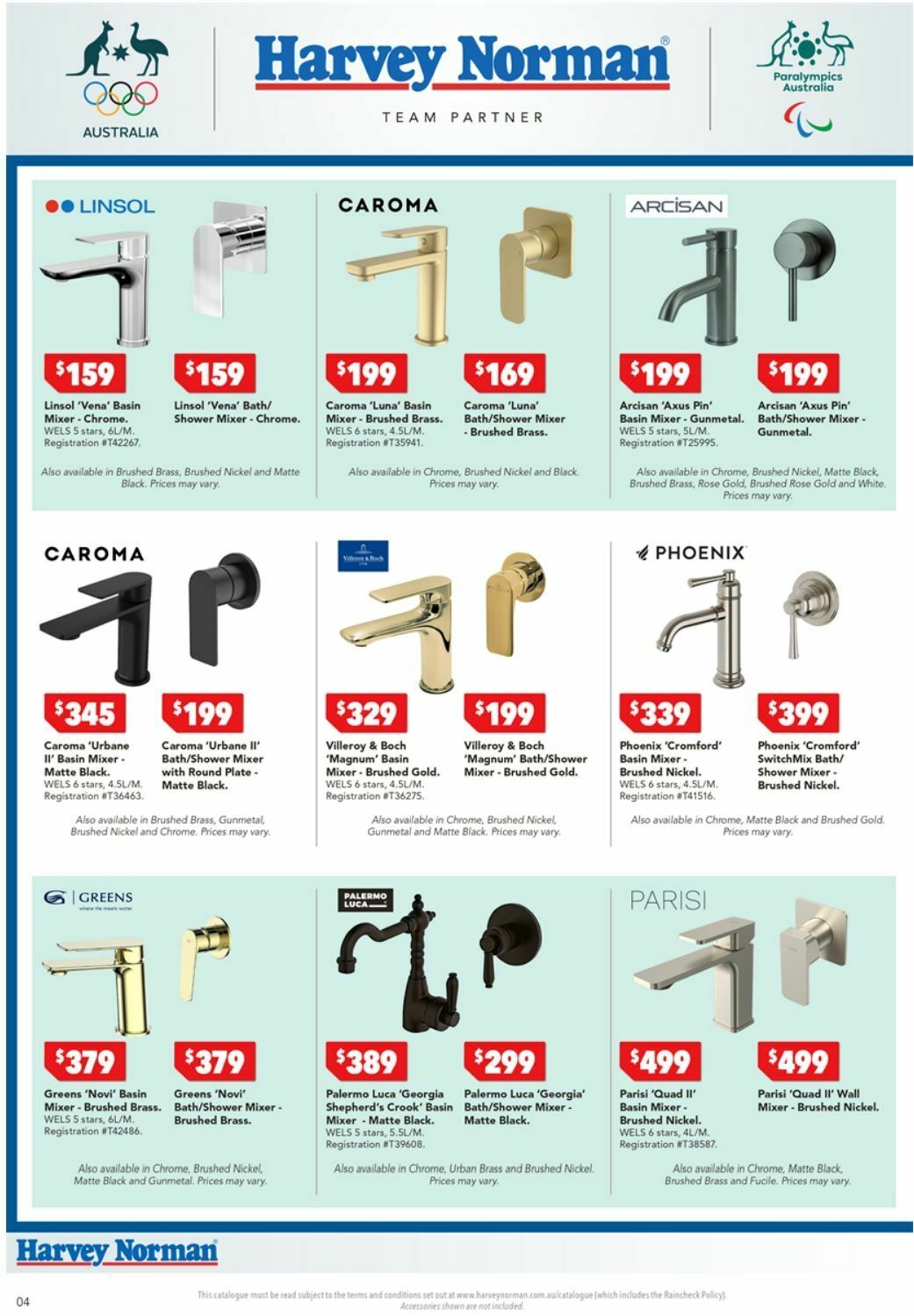 Harvey Norman Catalogues from 9 August