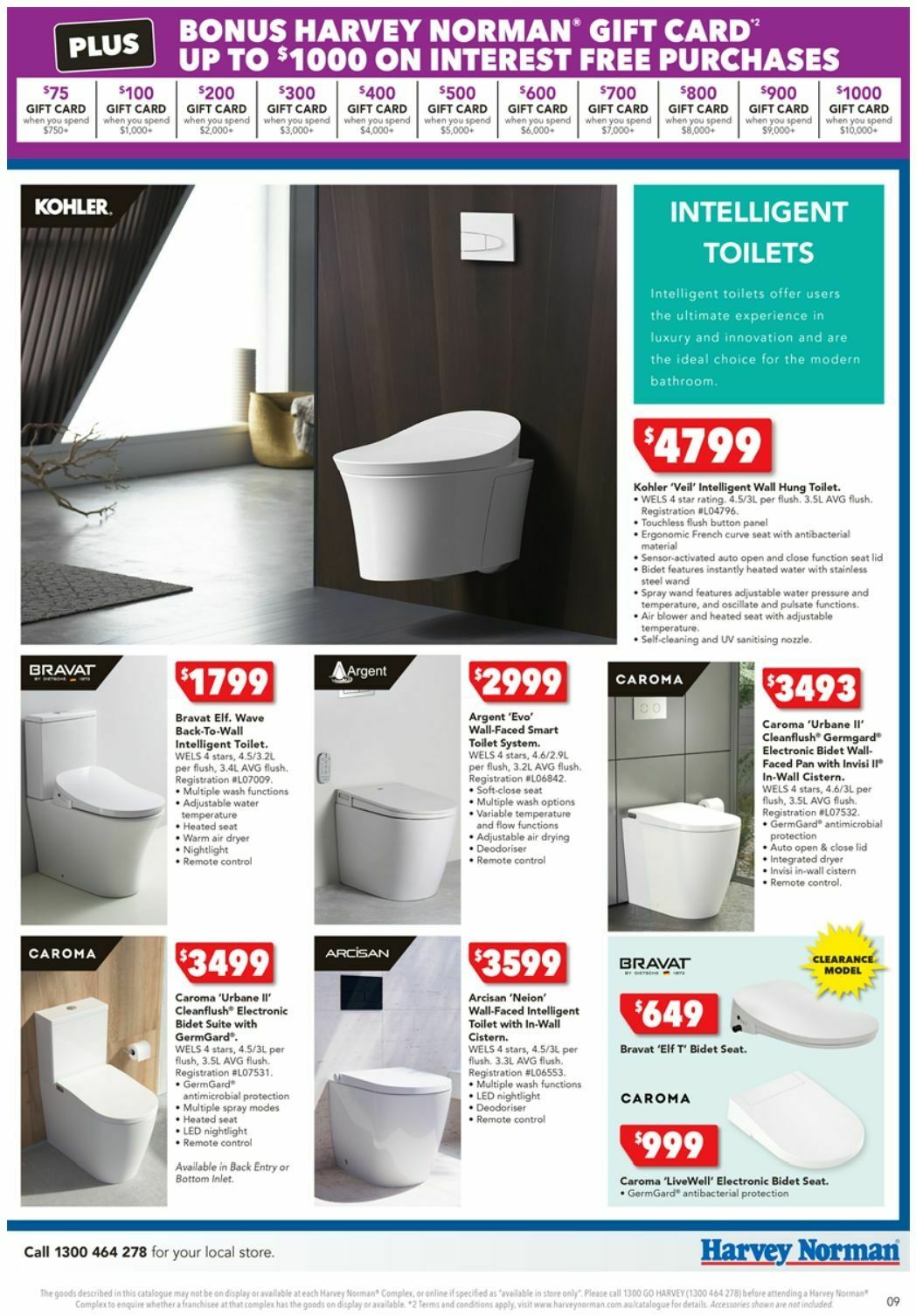 Harvey Norman Catalogues from 9 August