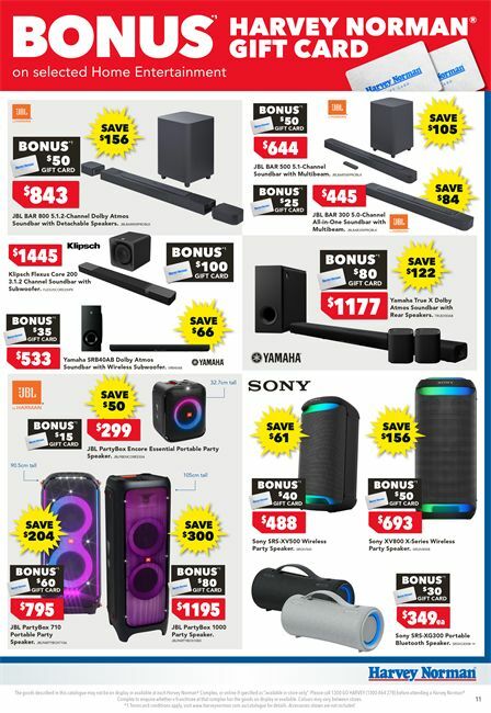 Harvey Norman Catalogues from 16 August