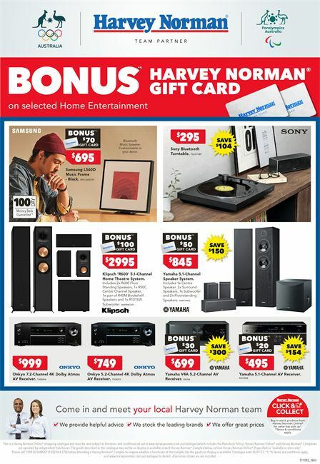 Harvey Norman Catalogues from 16 August