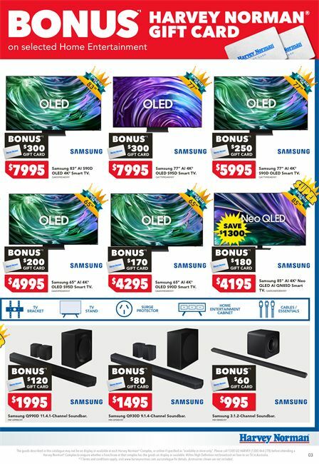 Harvey Norman Catalogues from 16 August