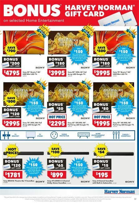 Harvey Norman Catalogues from 16 August