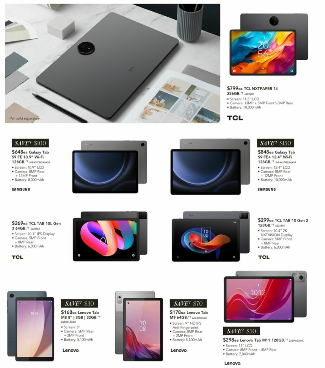 Harvey Norman Catalogues from 23 August