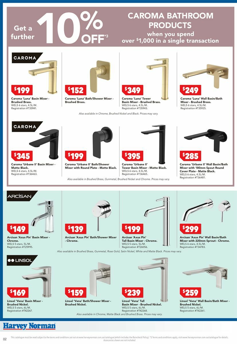 Harvey Norman Catalogues from 5 September