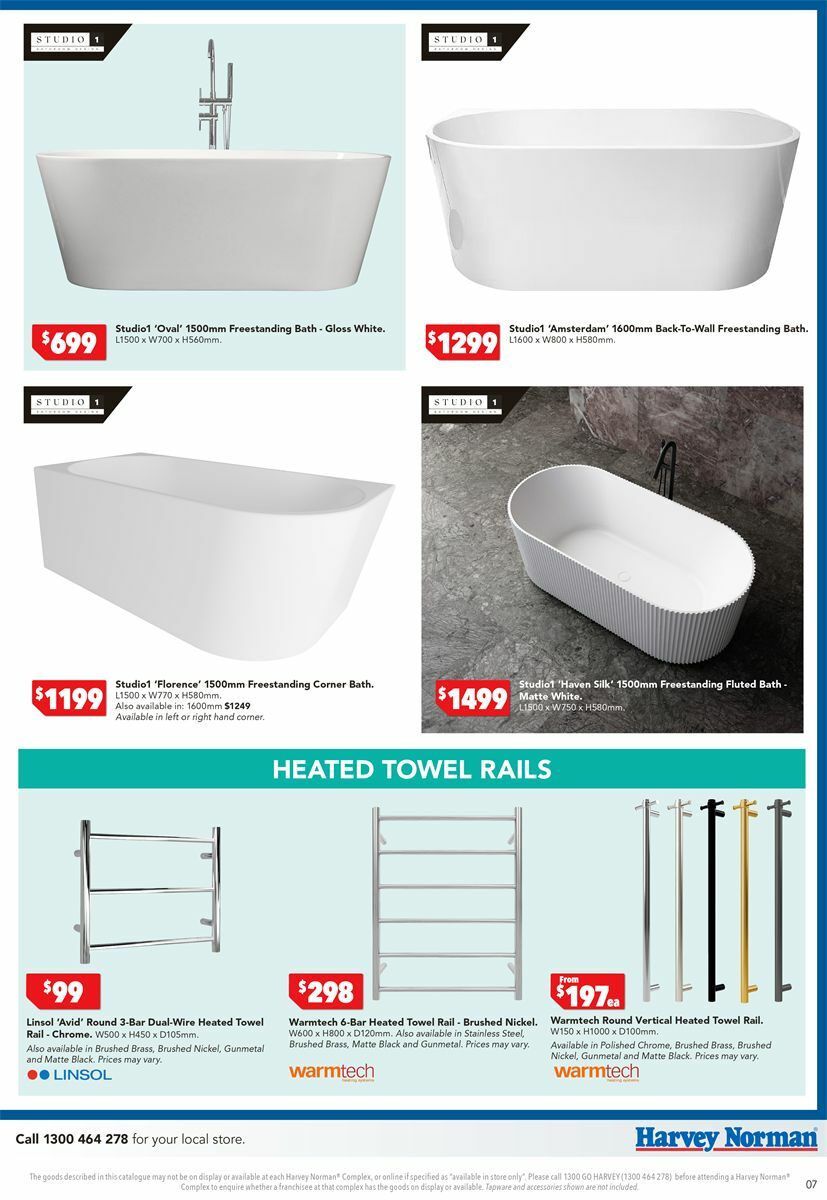 Harvey Norman Catalogues from 5 September