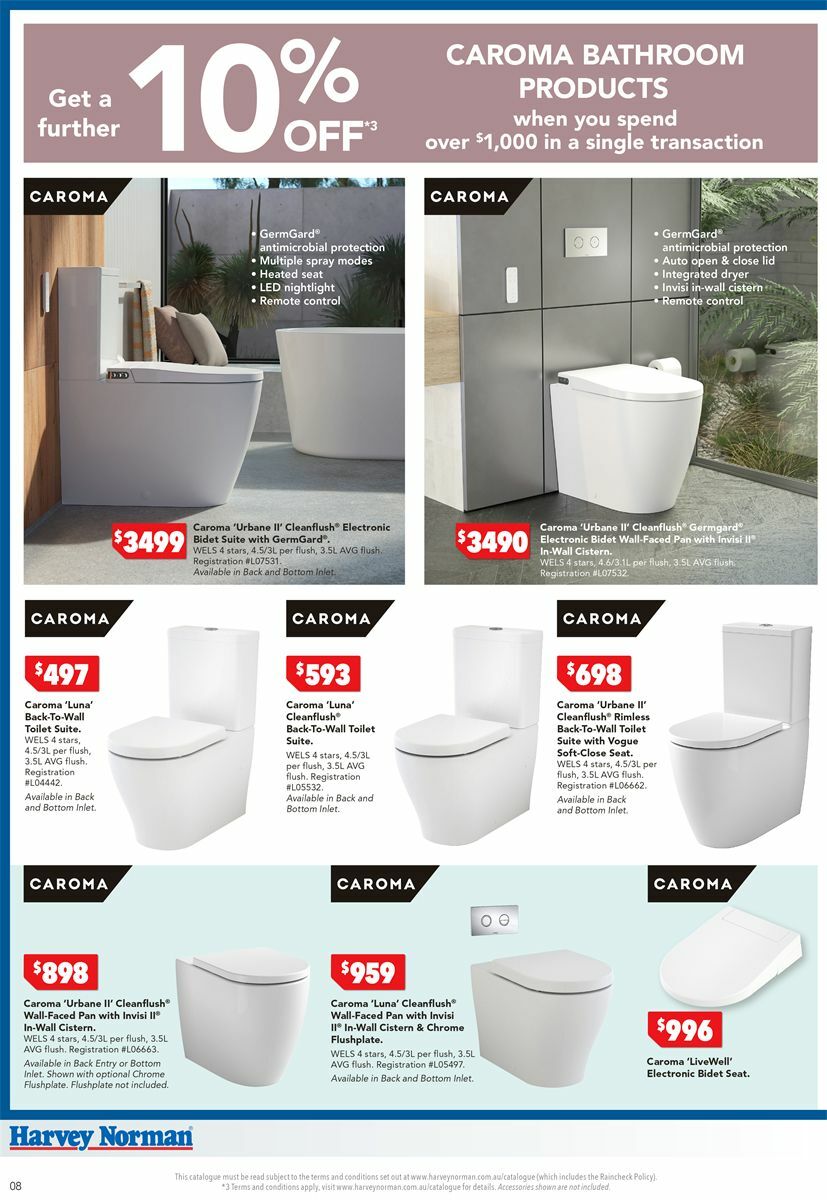 Harvey Norman Catalogues from 5 September