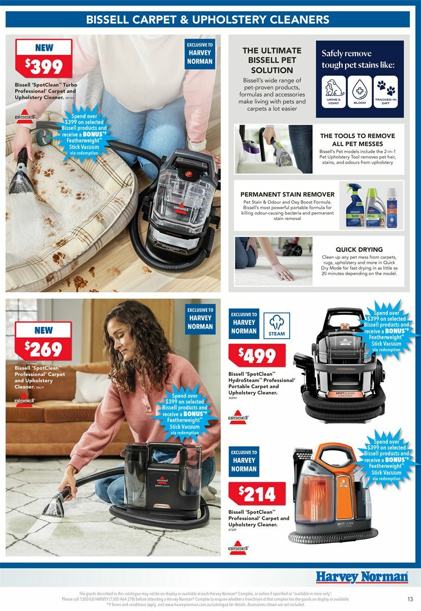 Harvey Norman Top Picks for a Healthy & Tidy Home Catalogues from 14 September