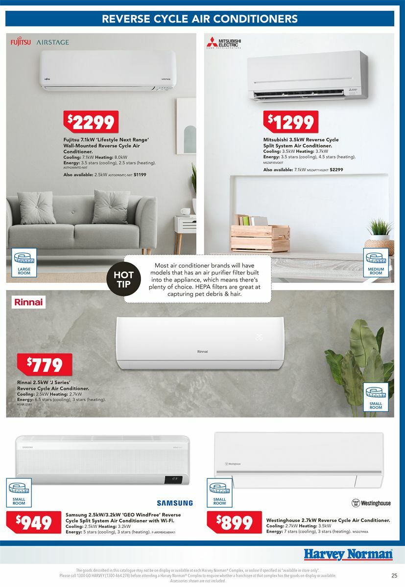 Harvey Norman Top Picks for a Healthy & Tidy Home Catalogues from 14 September