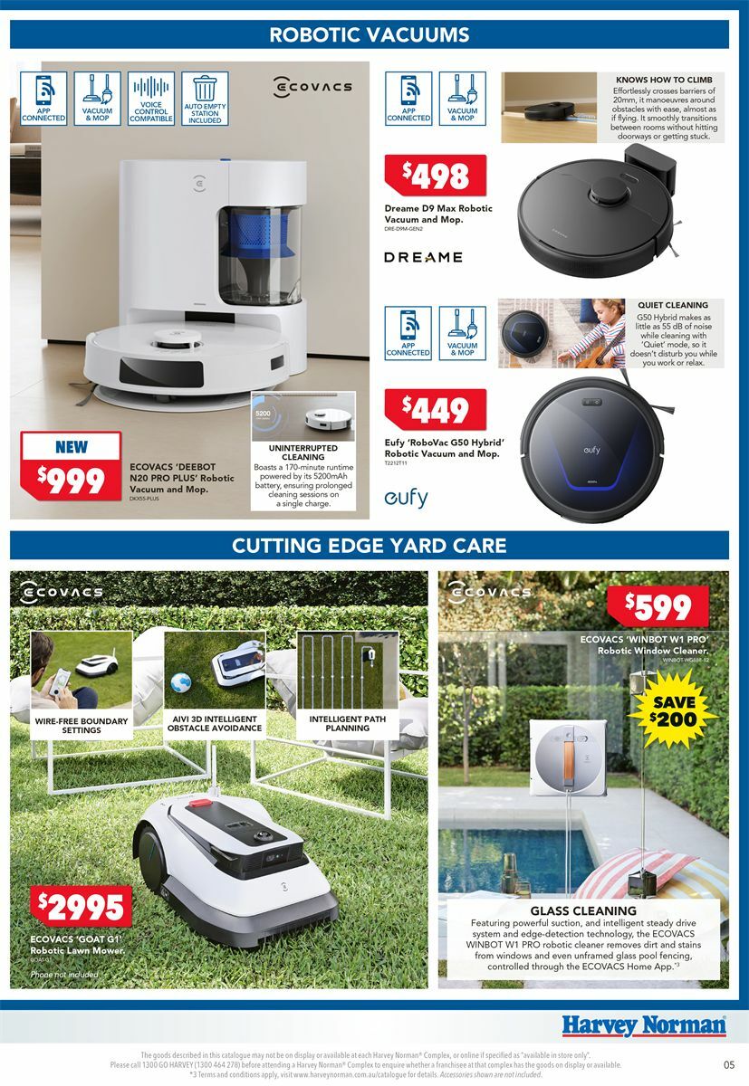 Harvey Norman Top Picks for a Healthy & Tidy Home Catalogues from 14 September