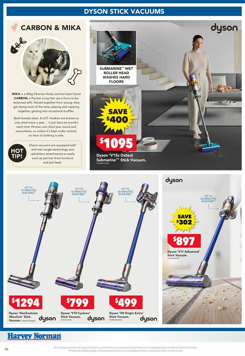 Harvey Norman Top Picks for a Healthy & Tidy Home Catalogues from 14 September