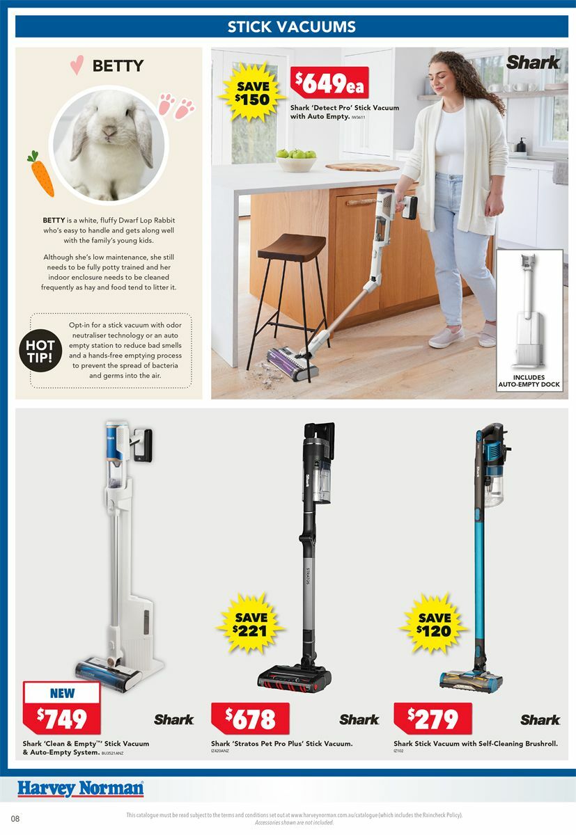 Harvey Norman Top Picks for a Healthy & Tidy Home Catalogues from 14 September