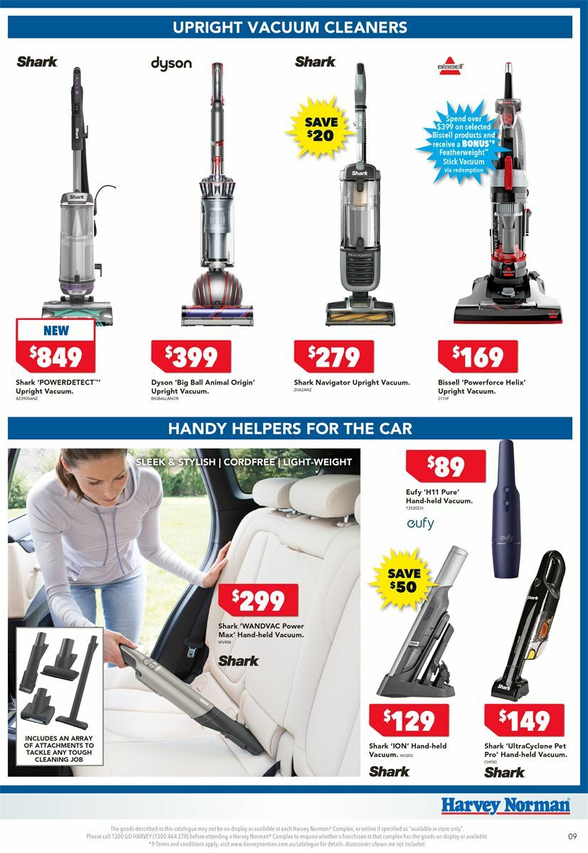 Harvey Norman Top Picks for a Healthy & Tidy Home Catalogues from 14 September