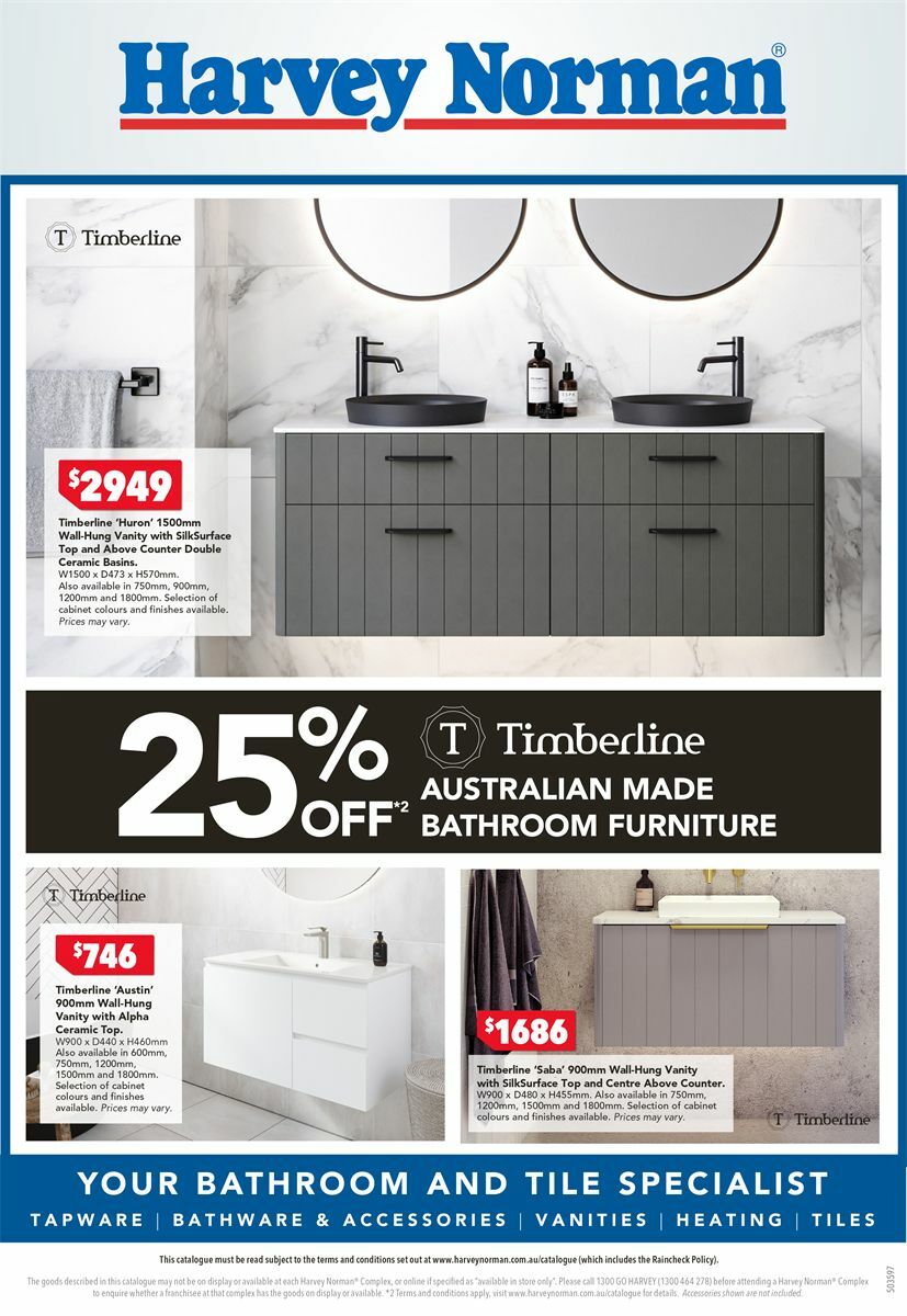 Harvey Norman Catalogues from 9 October