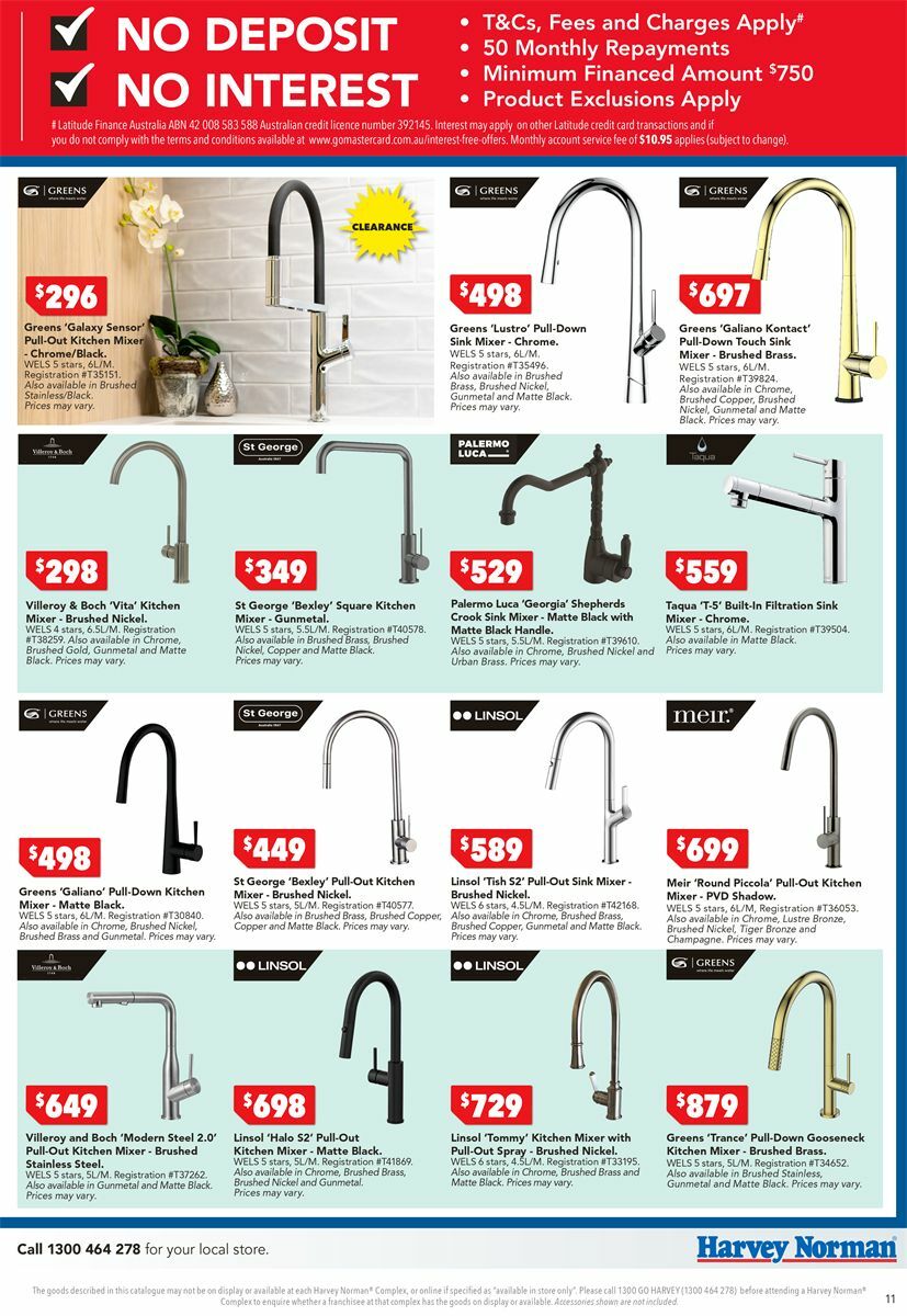 Harvey Norman Catalogues from 9 October