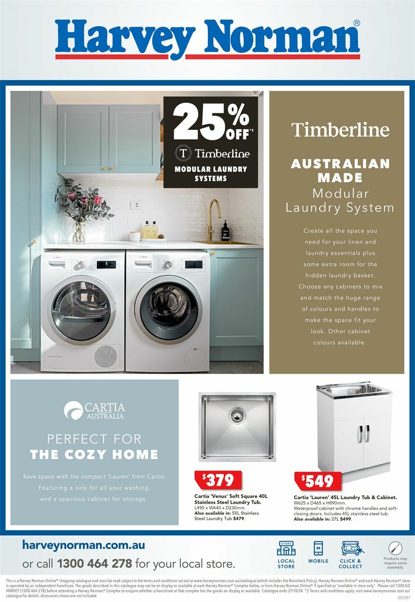 Harvey Norman Catalogues from 9 October