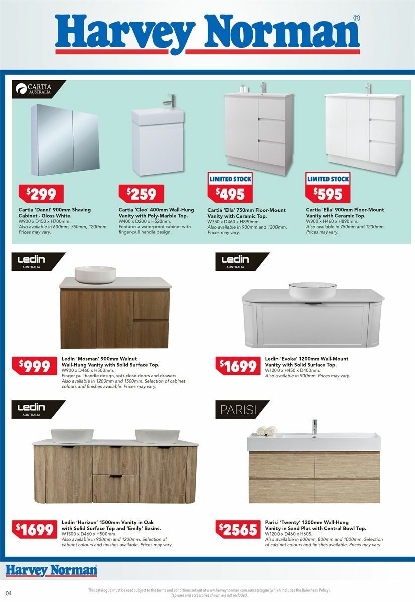 Harvey Norman Catalogues from 9 October