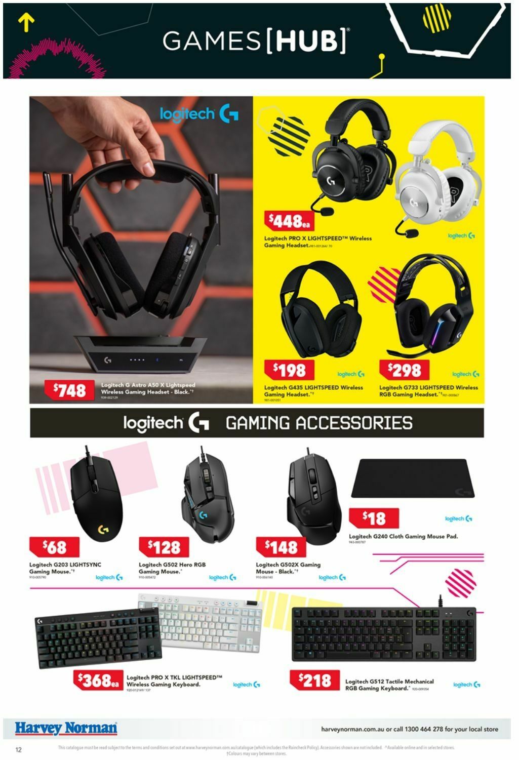 Harvey Norman October Gaming Catalogues from 22 October