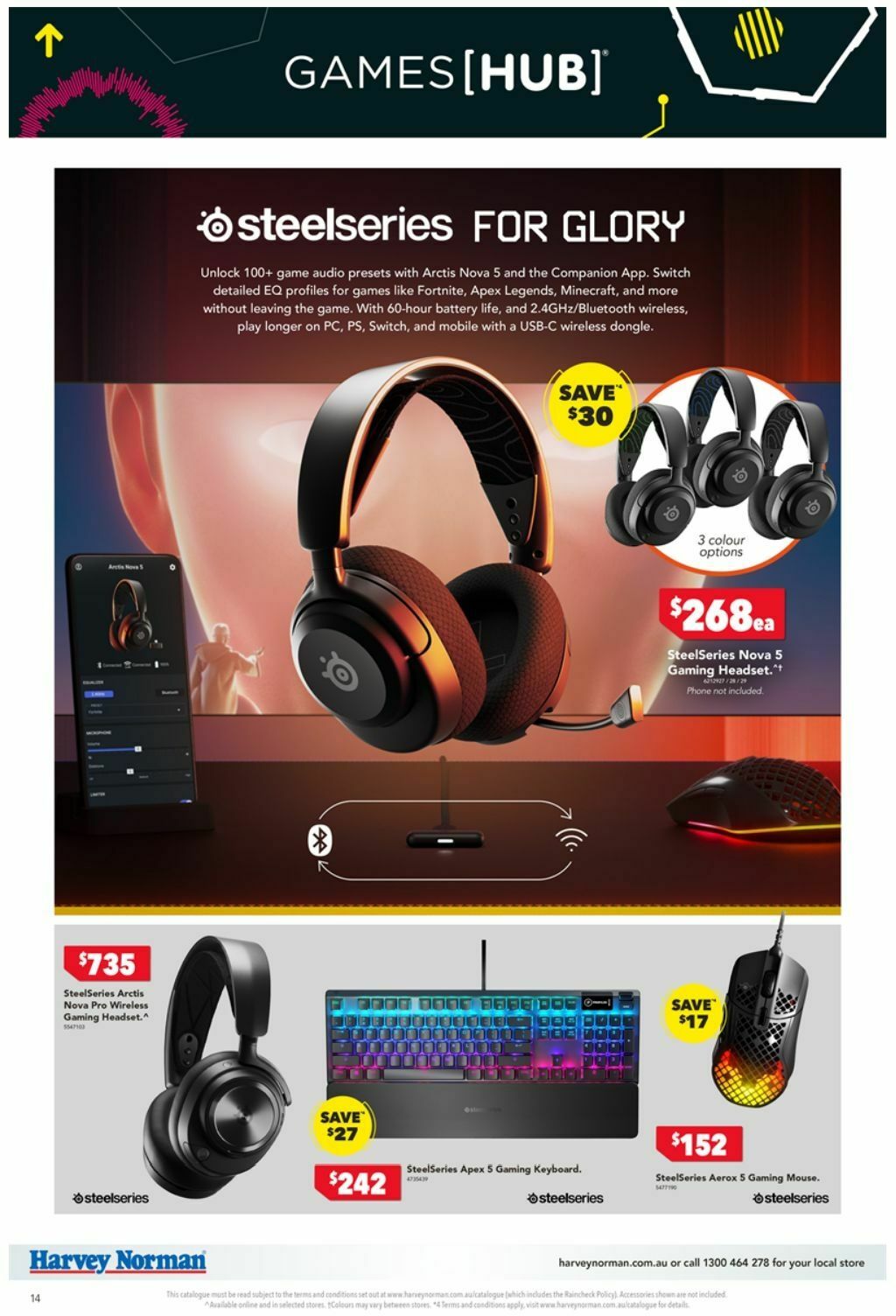 Harvey Norman October Gaming Catalogues from 22 October