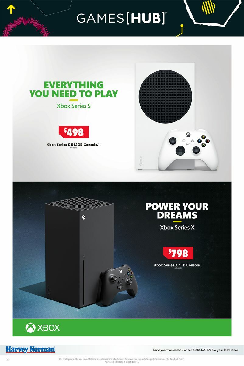 Harvey Norman October Gaming Catalogues from 22 October