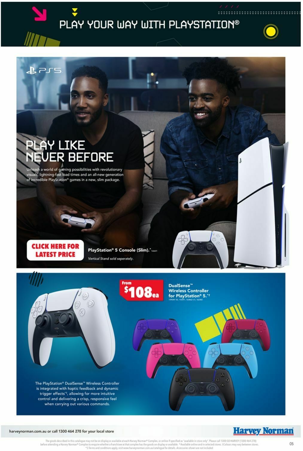 Harvey Norman October Gaming Catalogues from 22 October