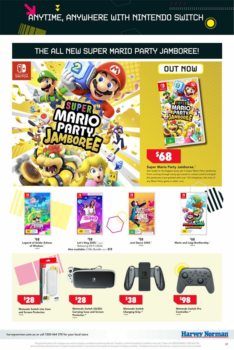 Harvey Norman October Gaming Catalogues from 22 October