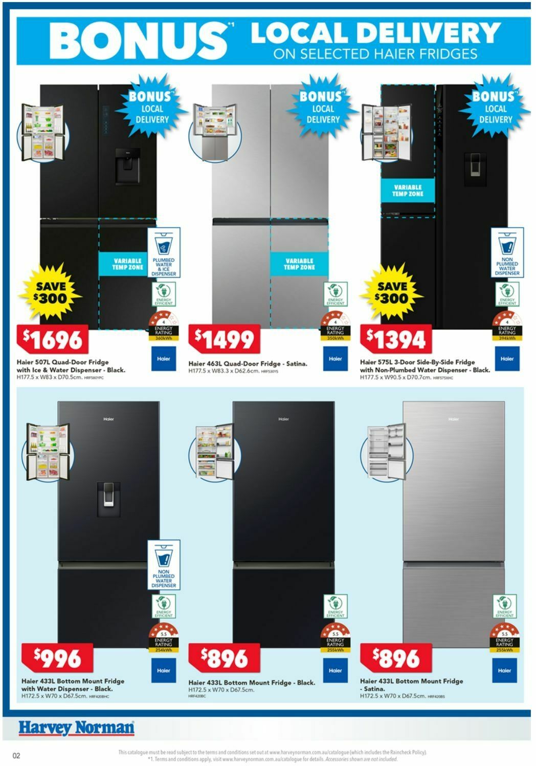 Harvey Norman Electrical Energy Catalogues from 23 October