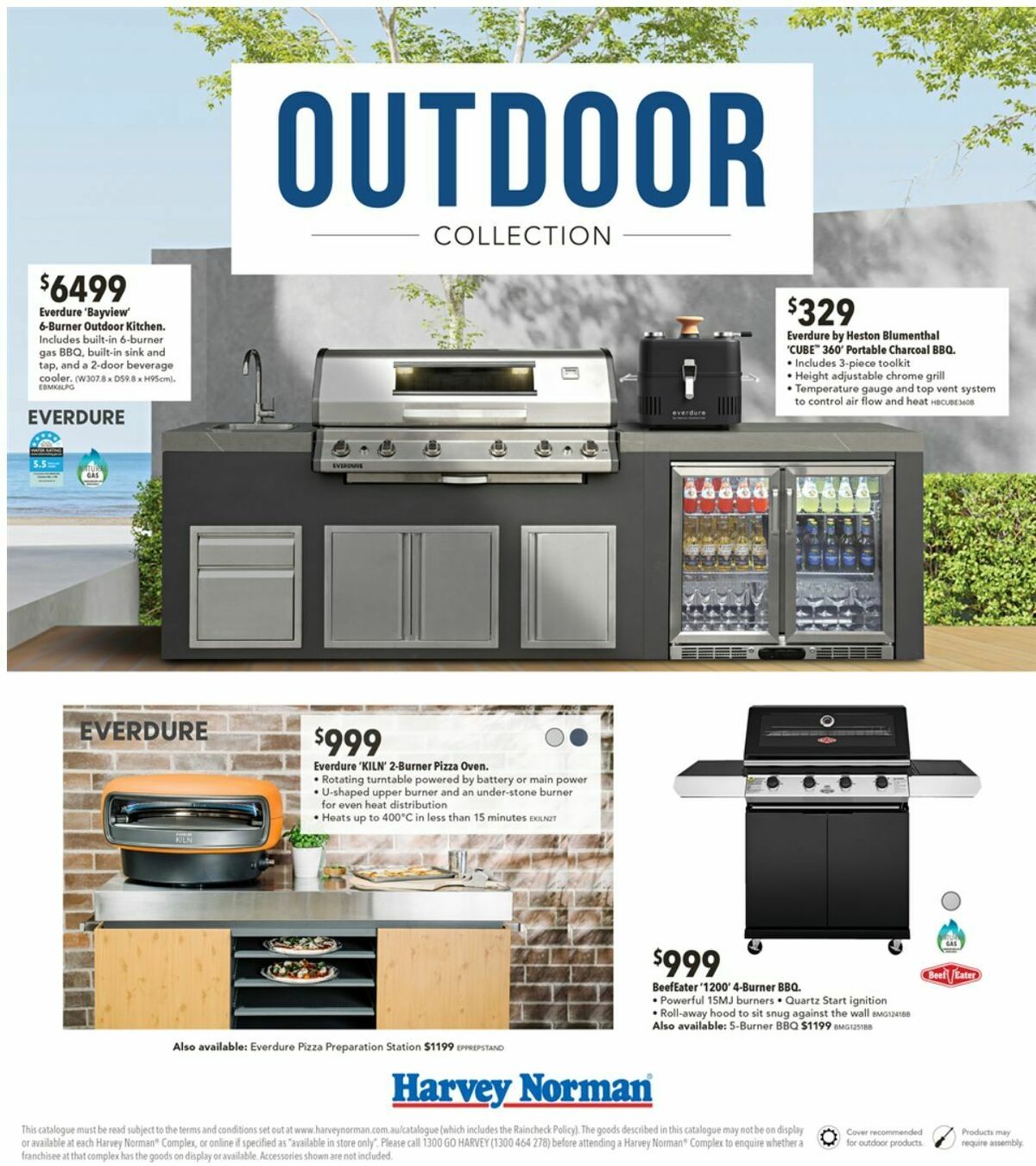 Harvey Norman Outdoor BBQ's Catalogues from 22 October