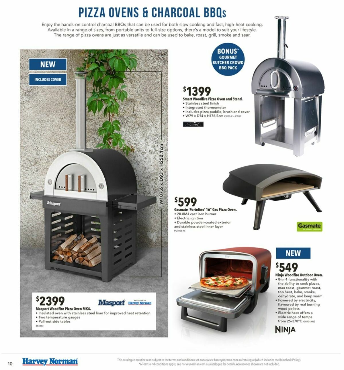 Harvey Norman Outdoor BBQ's Catalogues from 22 October