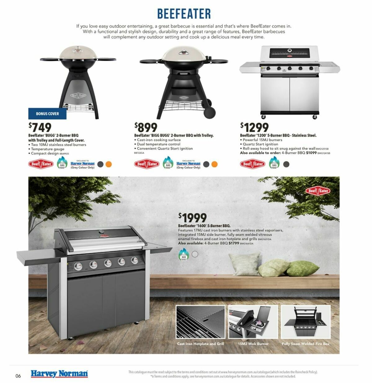 Harvey Norman Outdoor BBQ's Catalogues from 22 October