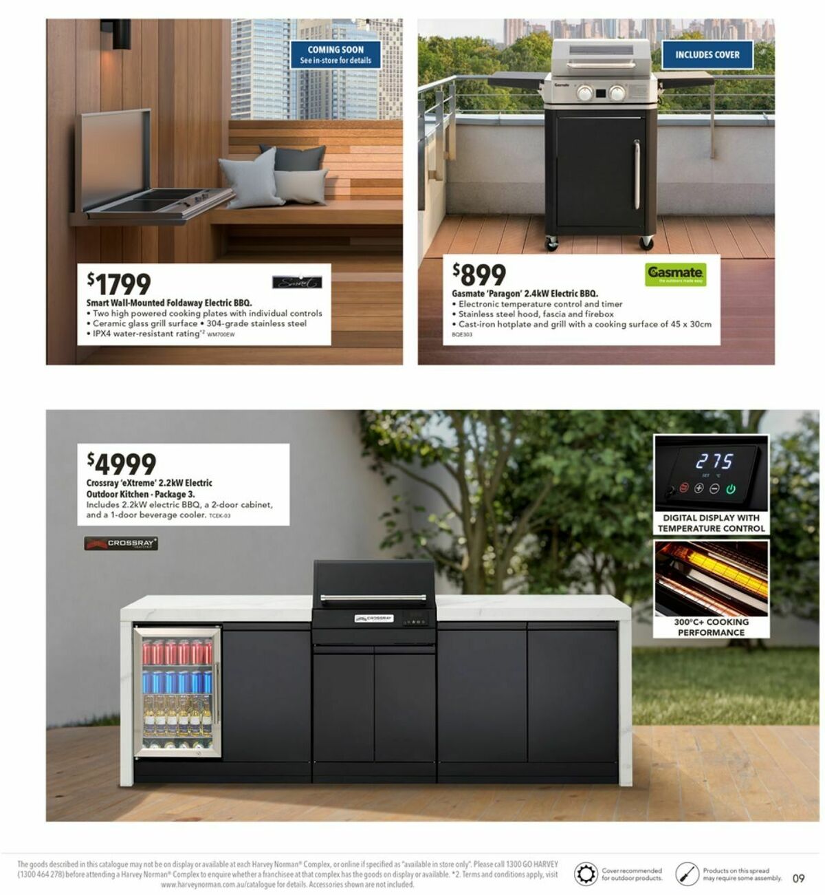 Harvey Norman Outdoor BBQ's Catalogues from 22 October